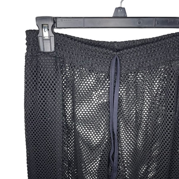 Black Fishnet Crop Top & Pants - Picture 8 of 14